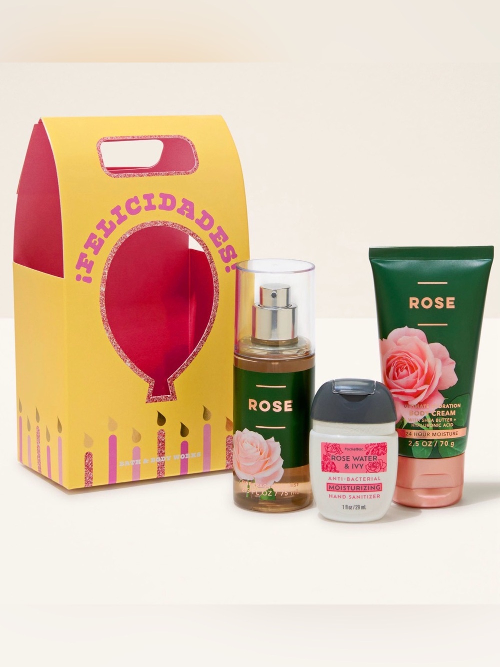 Gift Set - Rose Mini Gift Set Bath & Body